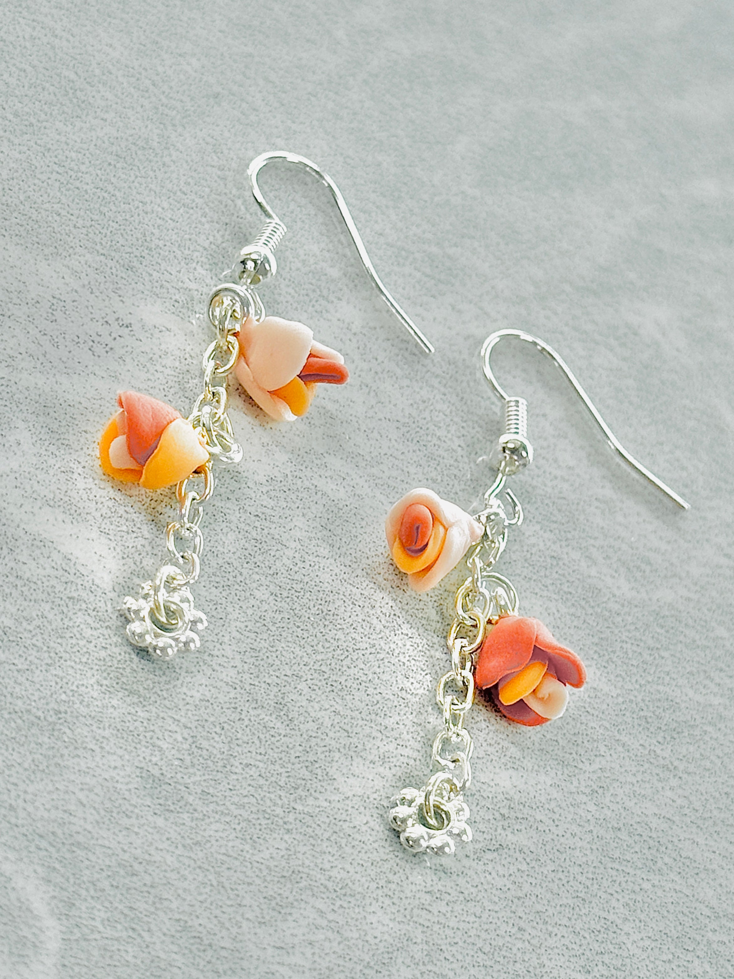 A006. Floral fantasy Earrings