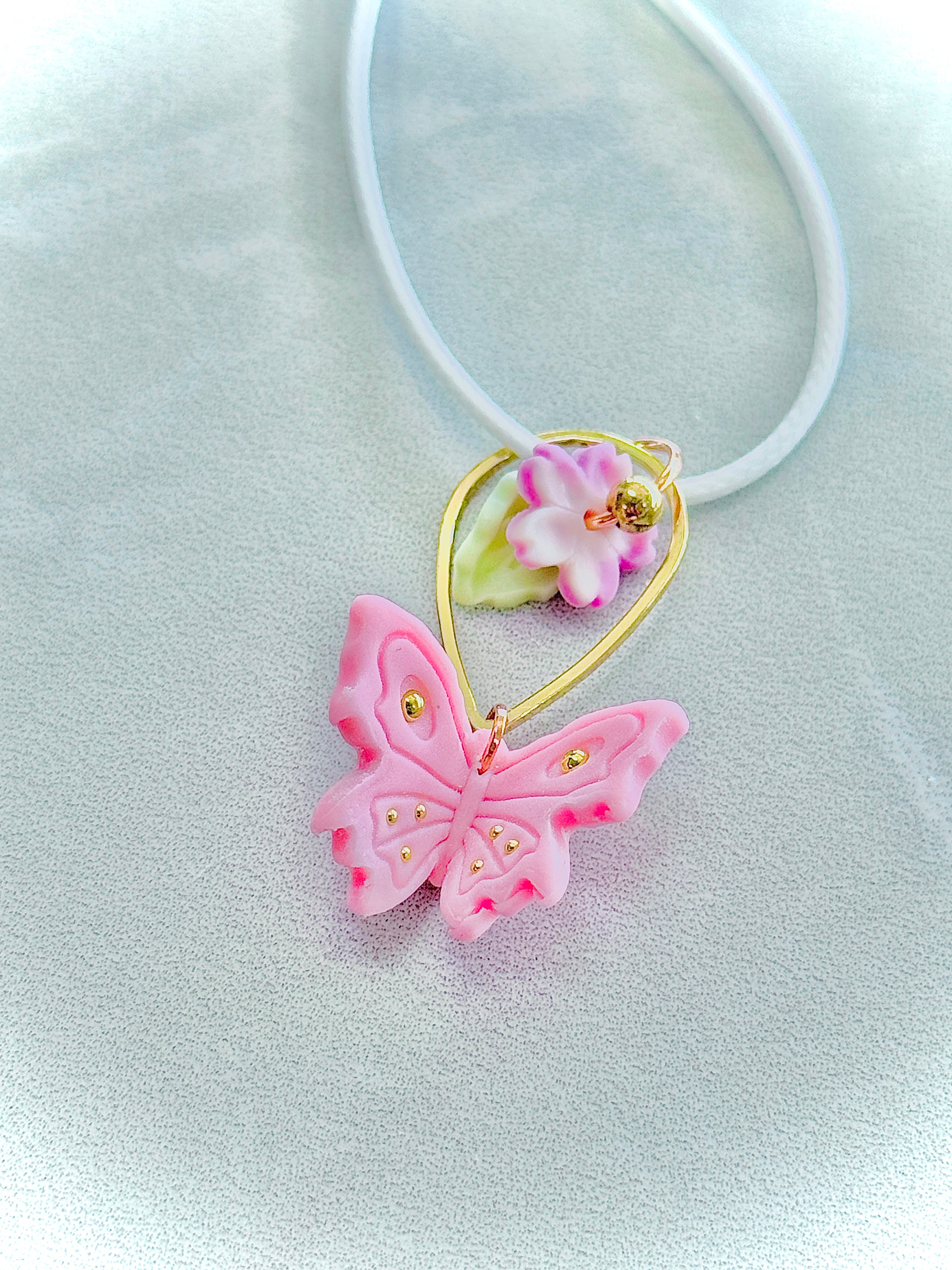 A026. Enchanted Flutter Necklace
