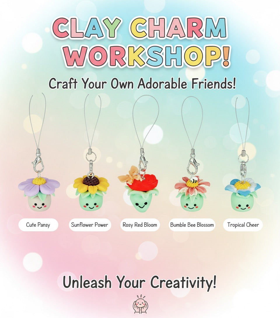 A084. Floral Blossom Charms Workshop