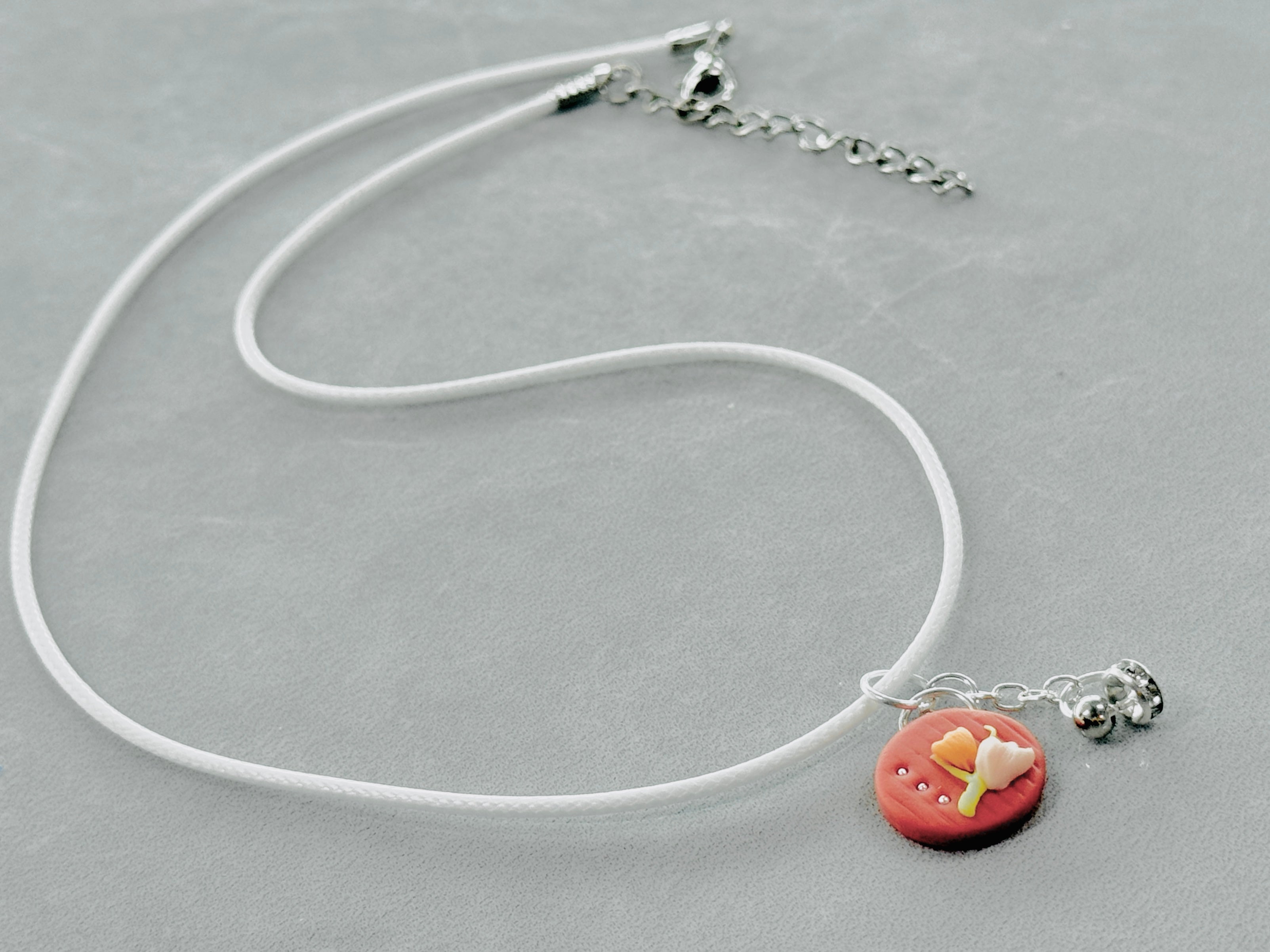 A007. Floral fantasy necklace