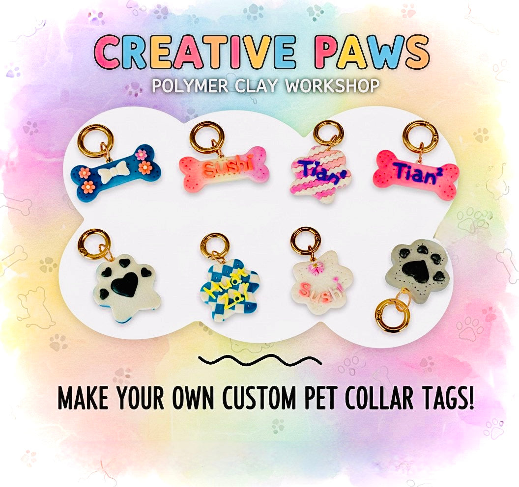 A089. Pawfect collar tags workshop