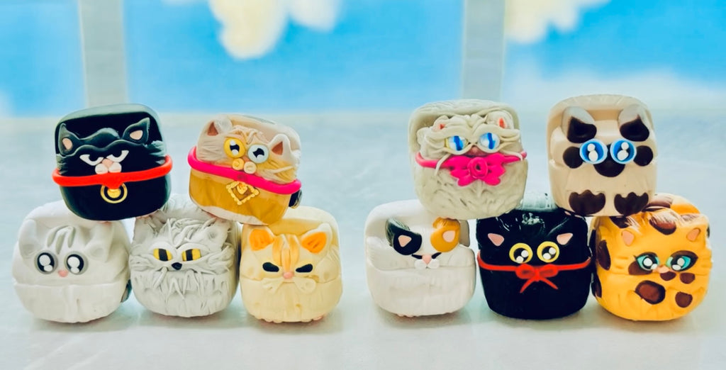 A076. Purrrfect Cubies Polymer Clay Workshop