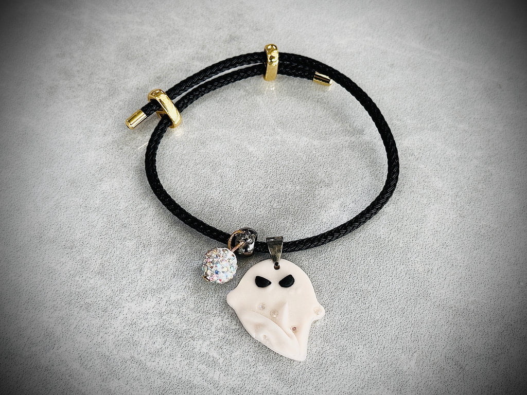 A054. Halloween BoOo Bracelet