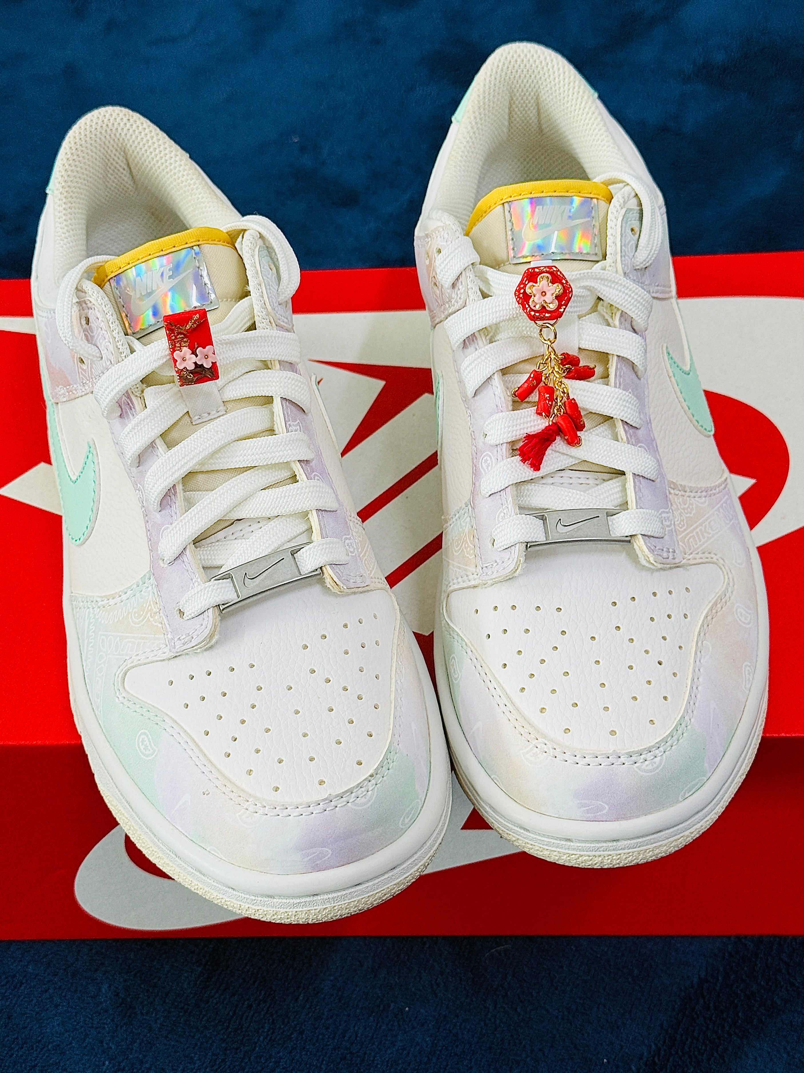 A00001. Lunar New Year Clip On Shoe Charms