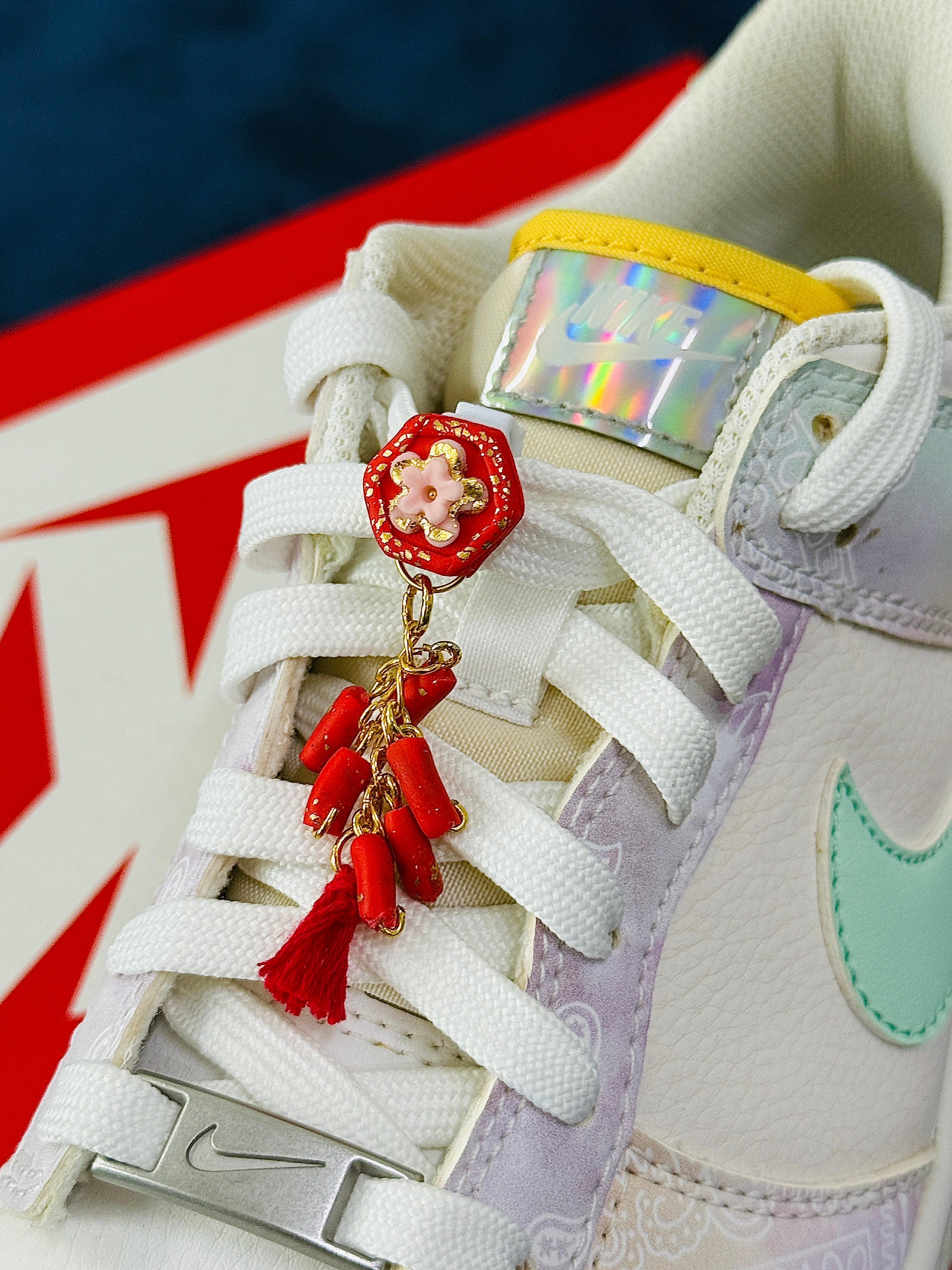 A00001. Lunar New Year Clip On Shoe Charms