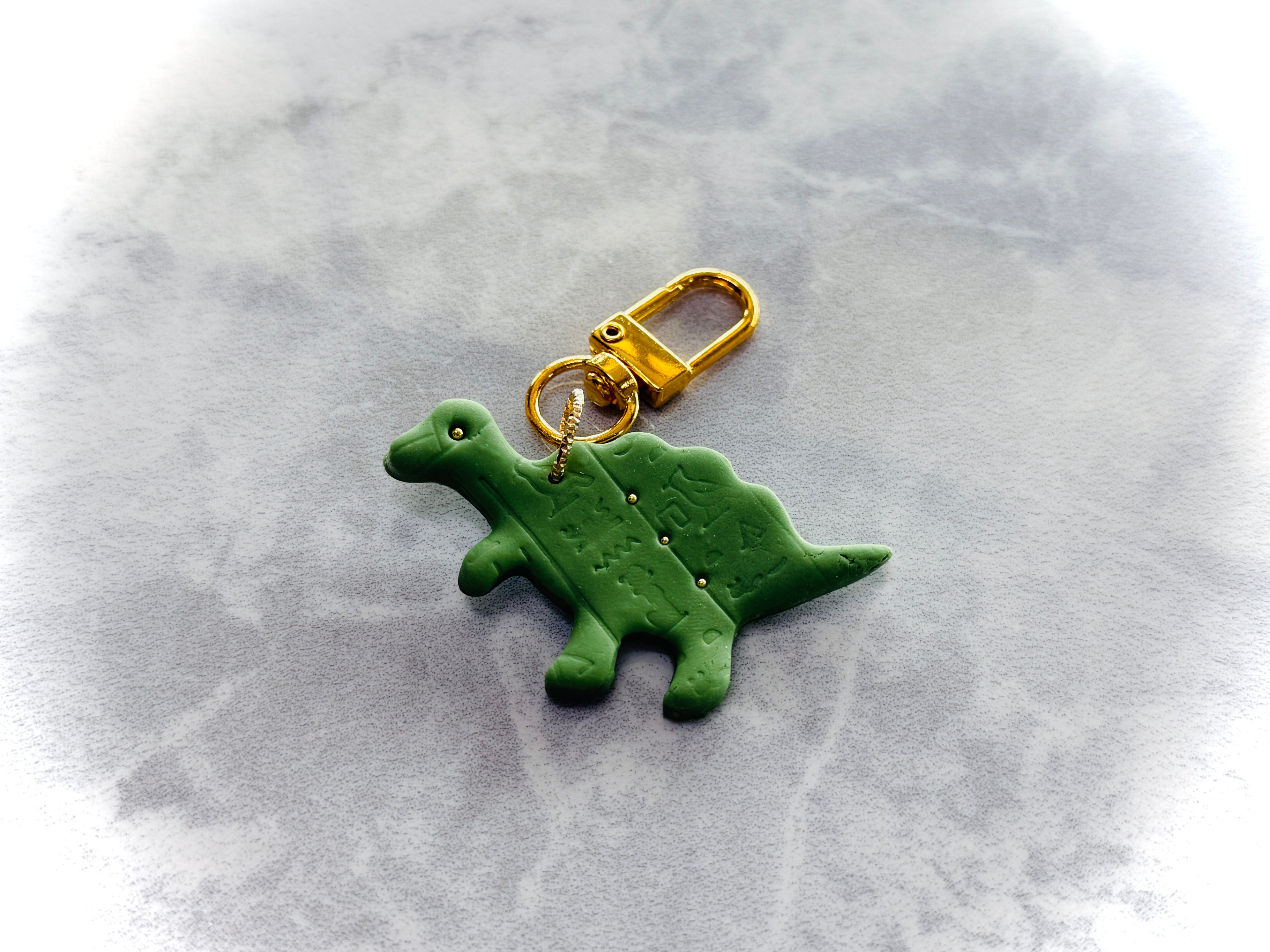 A078. Dinosaur Key Charm (2)