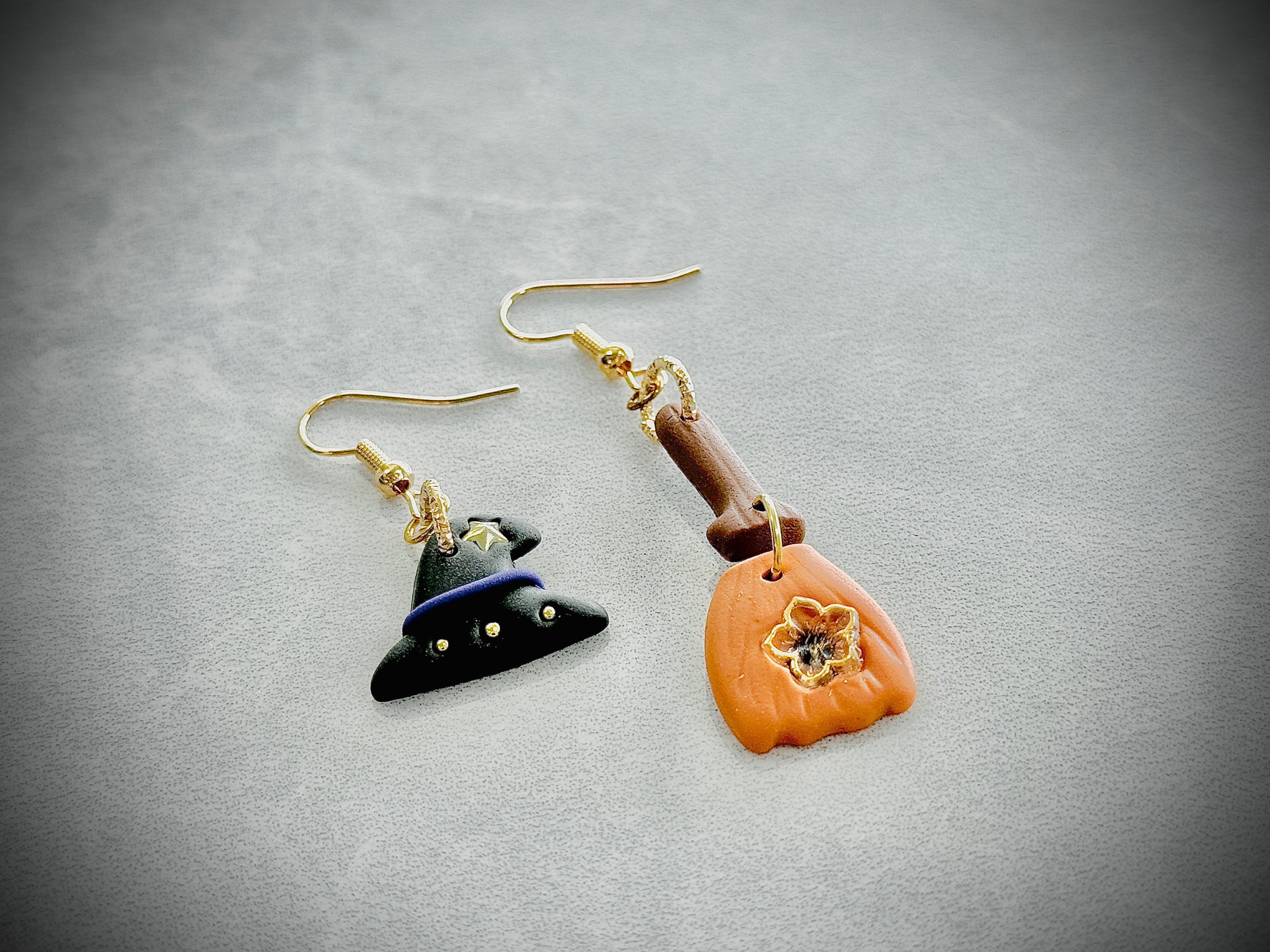 A057. Halloween BoOo Earrings