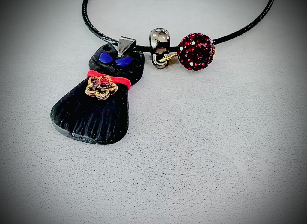 A055. Halloween BoOo Necklace
